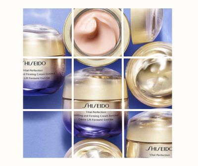 SHISEIDO VITAL PERFECTION UPLIFTING AND FIRMING CREAM ENRICHED